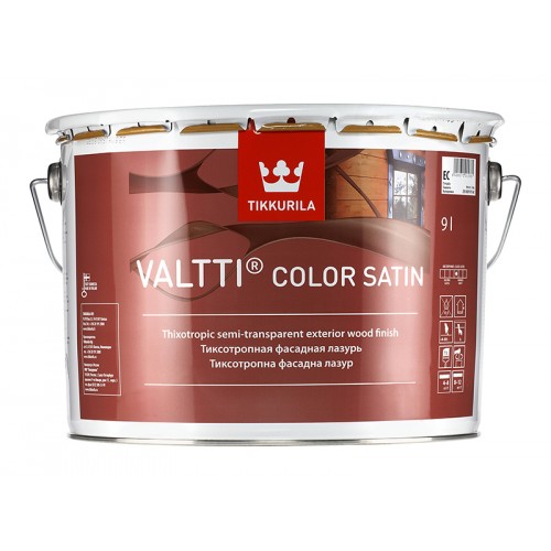 Состав Valtti Color Satin лессирующий антисептик 9,0л