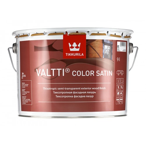 Состав Valtti Color Satin лессирующий антисептик 9,0л