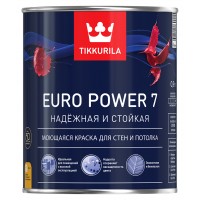 Краска Euro Power 7 мат. А 0.9 л