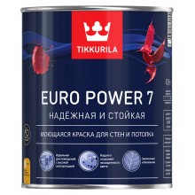 Краска Euro Power 7 мат. А 0.9 л