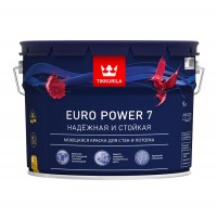 Краска Euro Power 7 мат. А 9.0 л