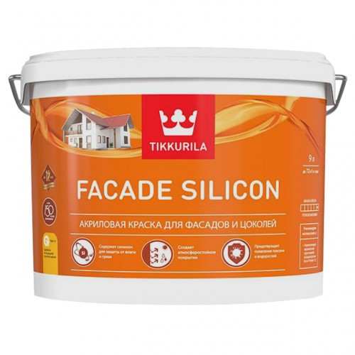 Краска Facade Silicon А фасадная 9.0л