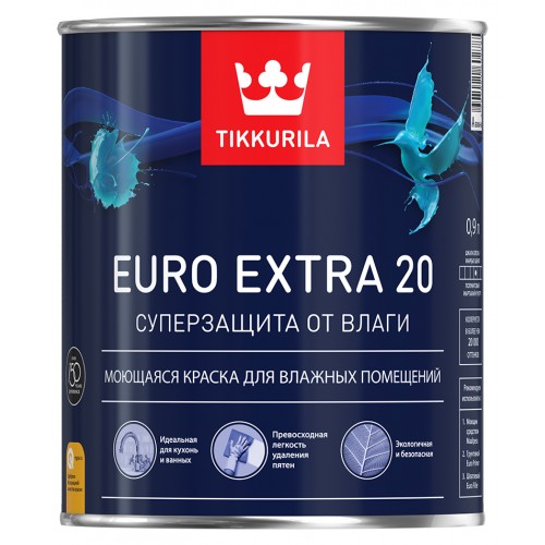 Краска Euro Extra 20 п/м База С 0.9 л