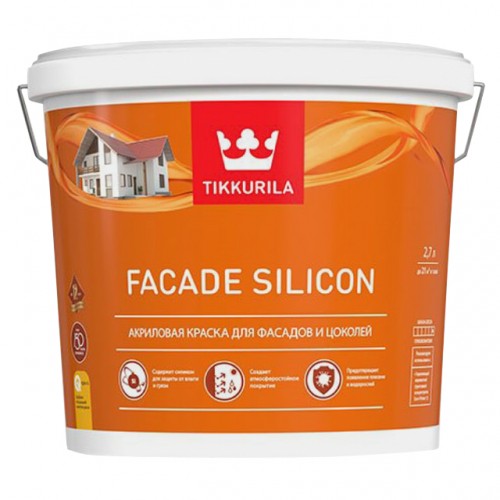 Краска Facade Silicon А фасадная 2.7л