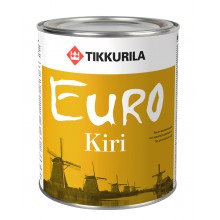 Лак алкид-уретановый  EURO KIRI гл. 0,9 л.