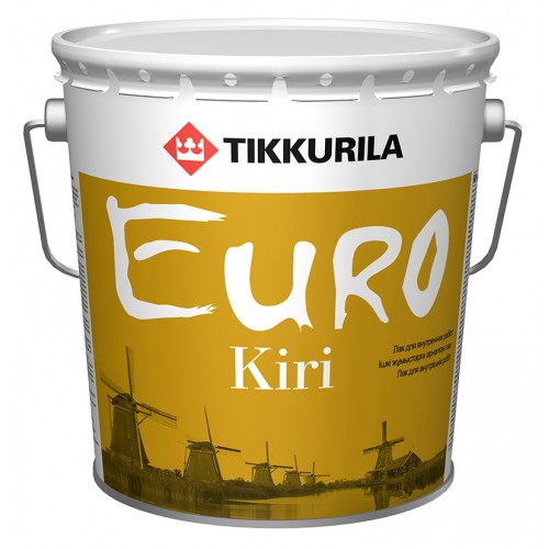 Лак алкид-уретановый  EURO KIRI гл. 2,7 л.