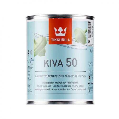 Лак для мебели Kiva 50 п/гл 0,9 л.