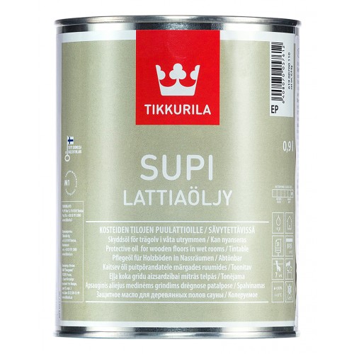 Масло Supi Lattiaoljy для пола 0,9л