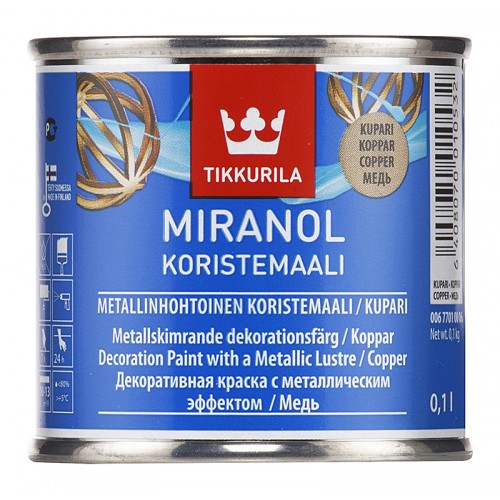 Эмаль Miranol Koristemaali [Copper] 0,1 л.