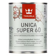 Лак уретано-алкидный Unica Super 60 п/гл. 0,9л.