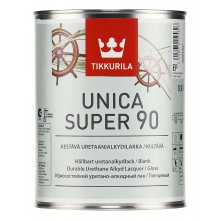 Лак уретано-алкидный Unica Super 90 гл. 0,9л.